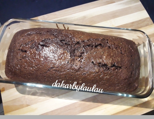 Mon cake au chocolat-cannelle