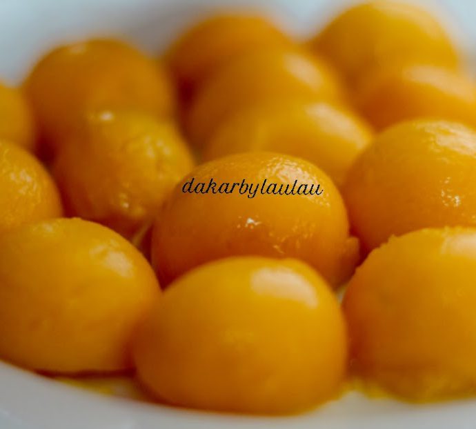 Verrines de pomme et mangue