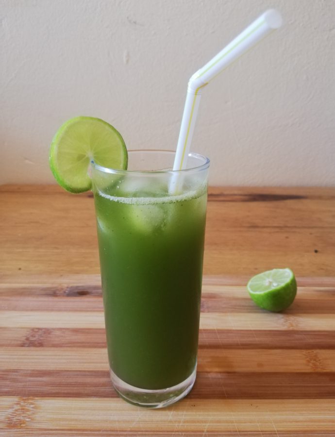 Ma limonade au basilic